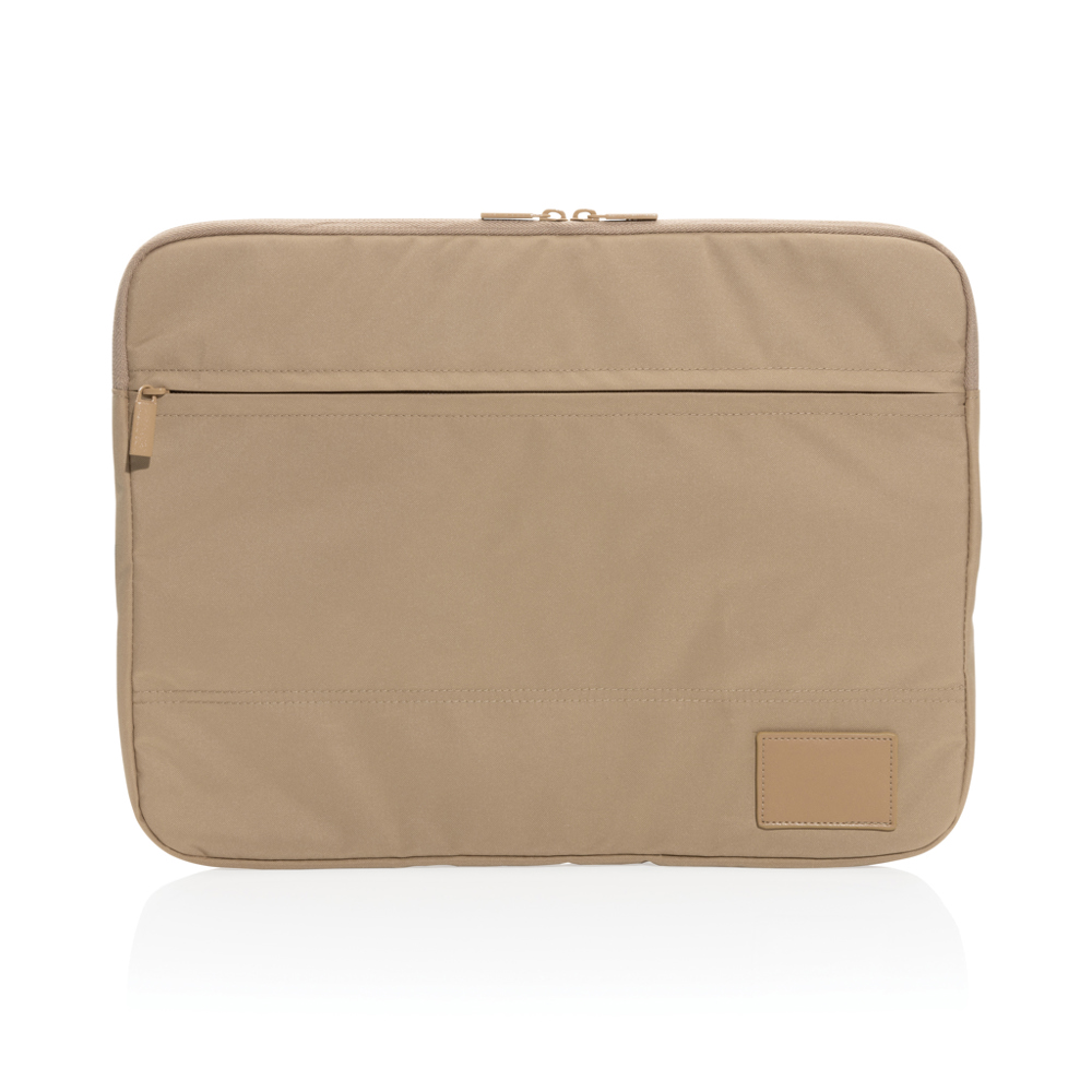 Impact AWARE™ 14' laptophoes - voor bedrijven en relatiegeschenken - beige (± PMS 14-1012)