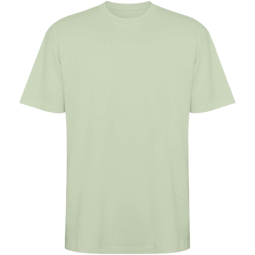 Bull oversized unisex T-shirt met korte mouwen - voor bedrijven en relatiegeschenken - Mistgroen