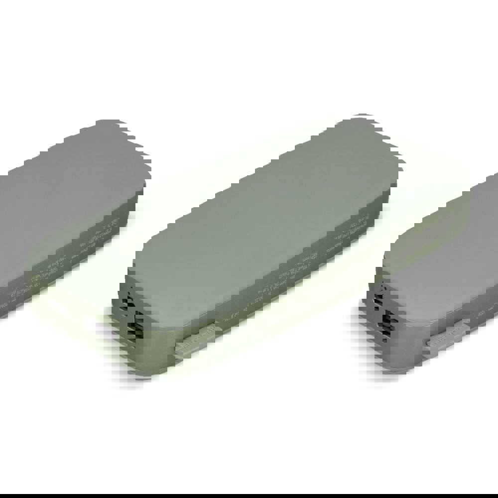 2PB12100 | Fresh 'n Rebel Powerbank 12000 mAh USB-C Fast Charging 20W - kopen of bedrukken - Dried Green