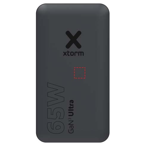 Xtorm snellader voor op reis van 65 W met kabel en reisetui