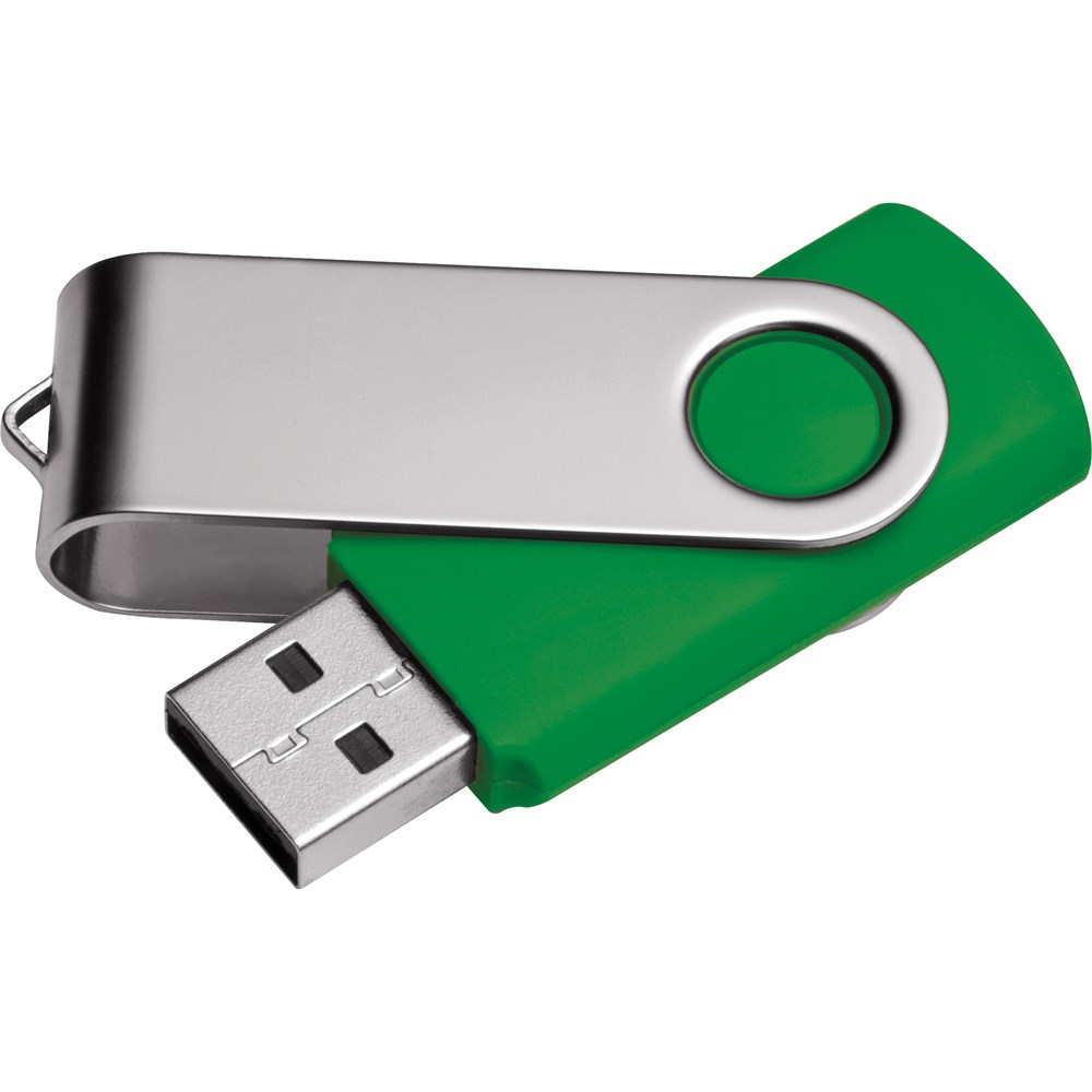 USB-stick8GB - met logo of onbedrukt bestellen - Groen