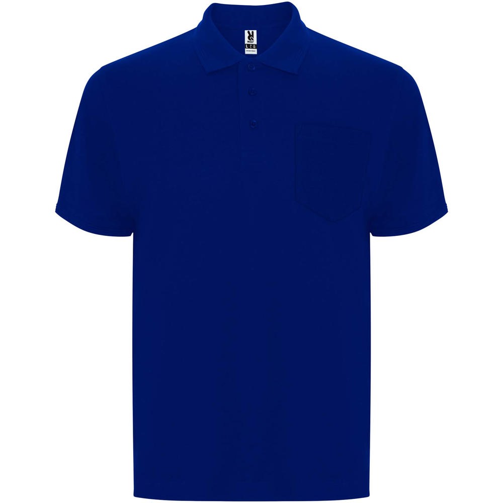 Centauro Premium unisex polo met korte mouwen - voor bedrijven en relatiegeschenken - Blauw