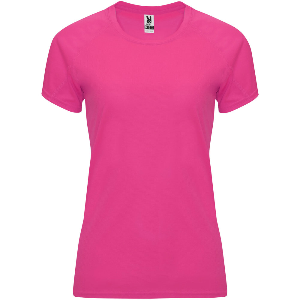 Bahrain sportshirt met korte mouwen voor dames - kopen of bedrukken - Roze fluor