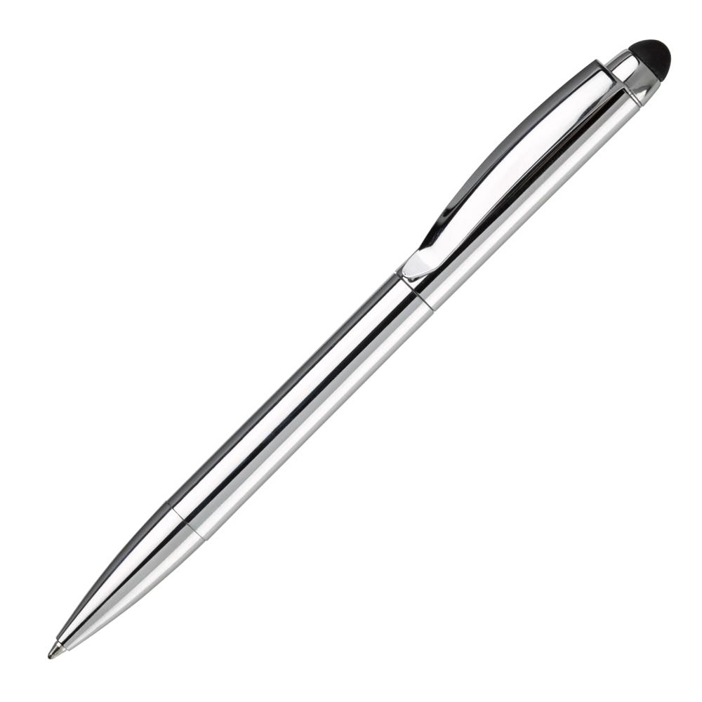 Balpen Modena stylus metaal - voor bedrijven en relatiegeschenken - Chroom