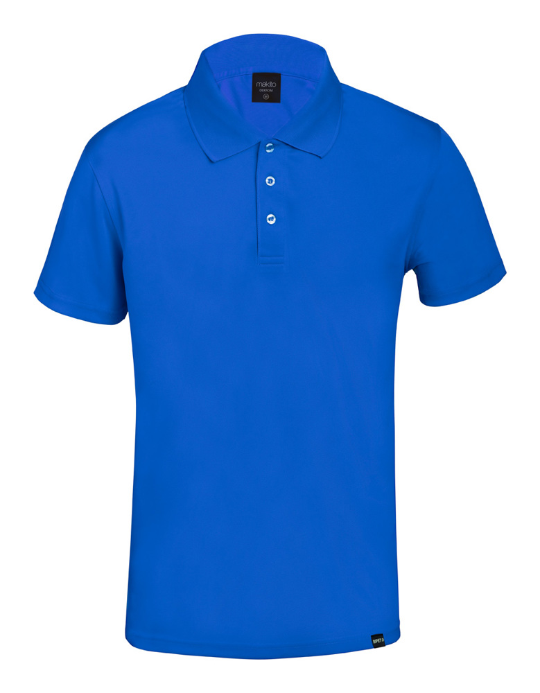 Noran - RPET-poloshirt - voor bedrijven en relatiegeschenken - Blauw