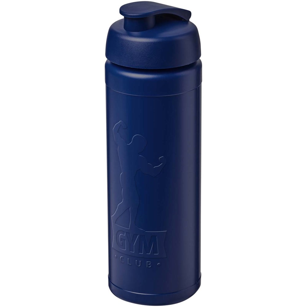 Baseline Rise 750 ml drinkfles met klapdeksel - voor bedrijven en relatiegeschenken - Blauw, Blauw