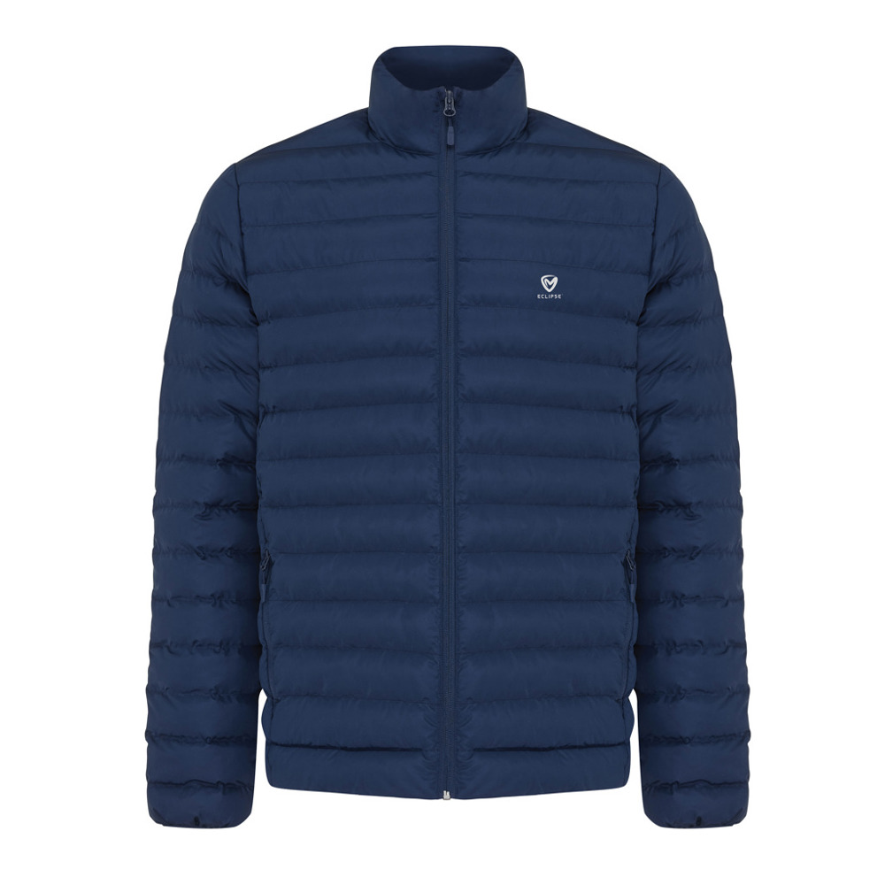 IQONIQ Maiko heren gerecycled polyester jas met voering