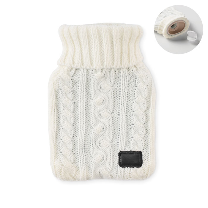TOASTY - Warmwaterkruik 400ml - met logo of onbedrukt bestellen - beige