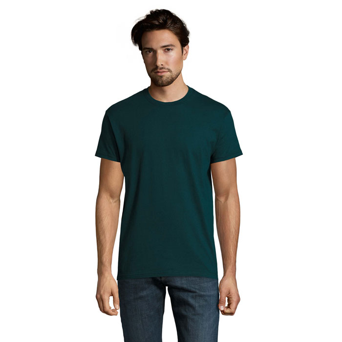 IMPERIAL - IMPERIAL MEN T-Shirt 190g - bedrukt of onbedrukt verkrijgbaar - Petroleum Blauw
