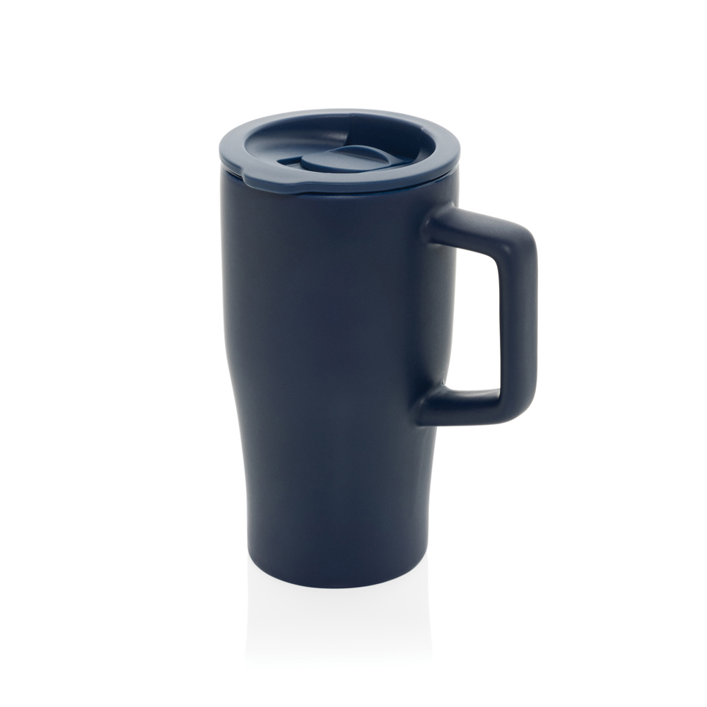 Ceramic Luxe Quencher 490ml - met logo of onbedrukt bestellen - donkerblauw (± PMS 2767C)