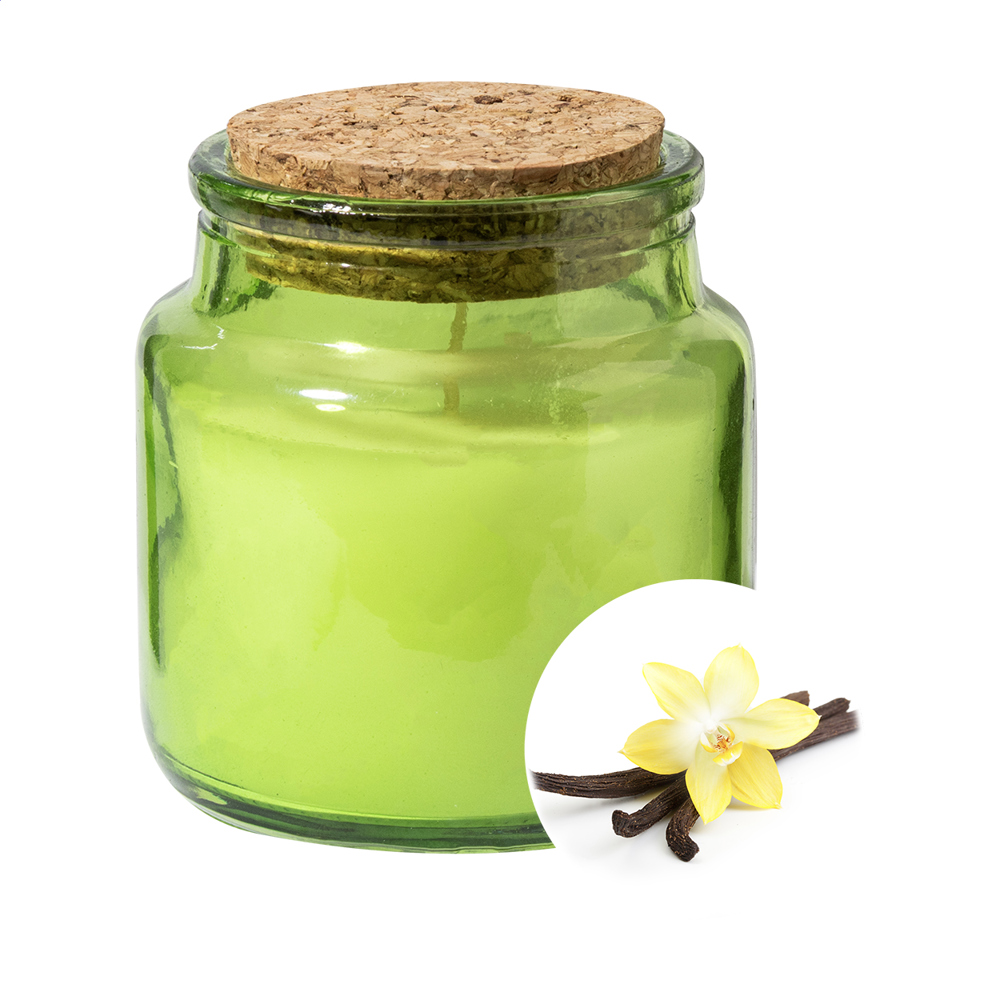 Corbama - kaars - voor bedrijven en relatiegeschenken - groen