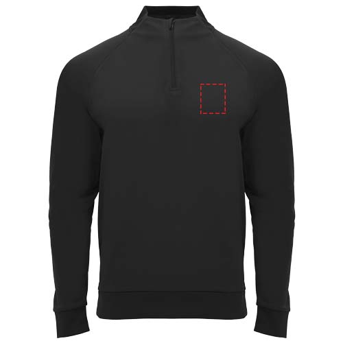 Epiro sweatshirt met lange mouwen en kwartrits voor kinderen