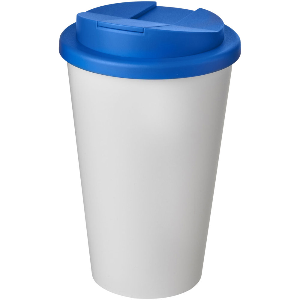 Americano® 350 ml geïsoleerde beker - kopen of bedrukken - Wit, Middenblauw