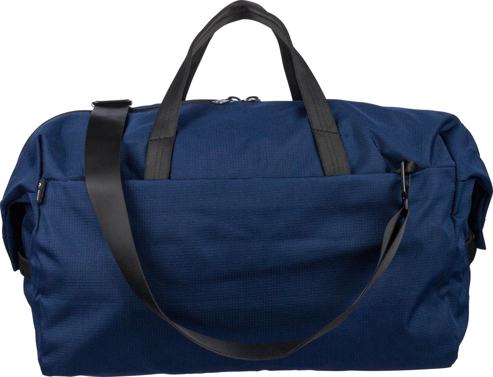 rPET (300D) polyester Ocean Bound sporttas Niv - voor bedrijven en relatiegeschenken - Blauw