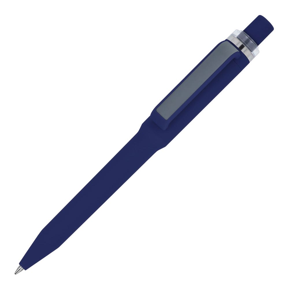 Ozzy pen soft touch - bedrukt of onbedrukt verkrijgbaar - Donkerblauw