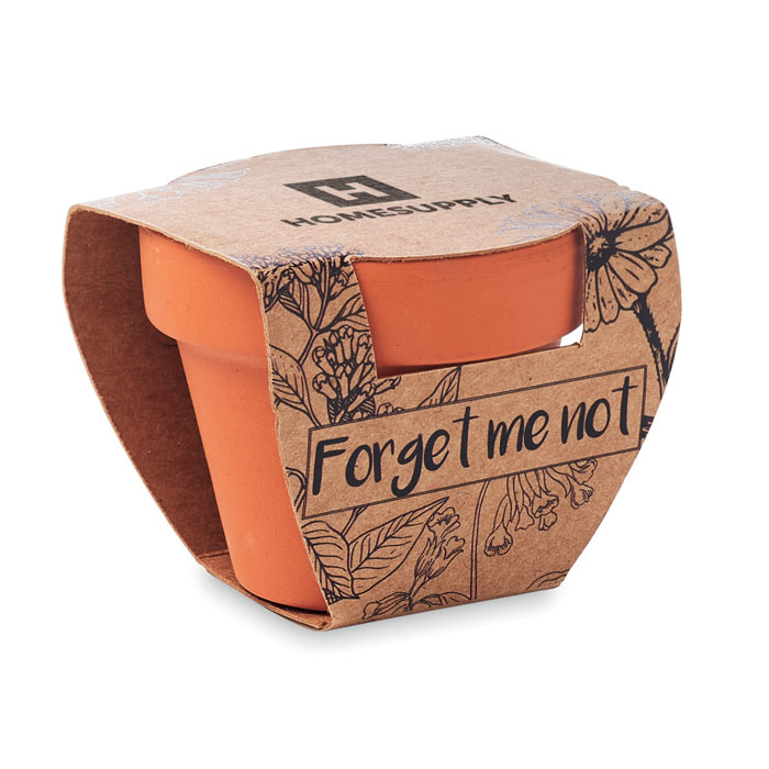 FORGET ME NOT - Potje Vergeet-me-nietjes - voor bedrijven en relatiegeschenken