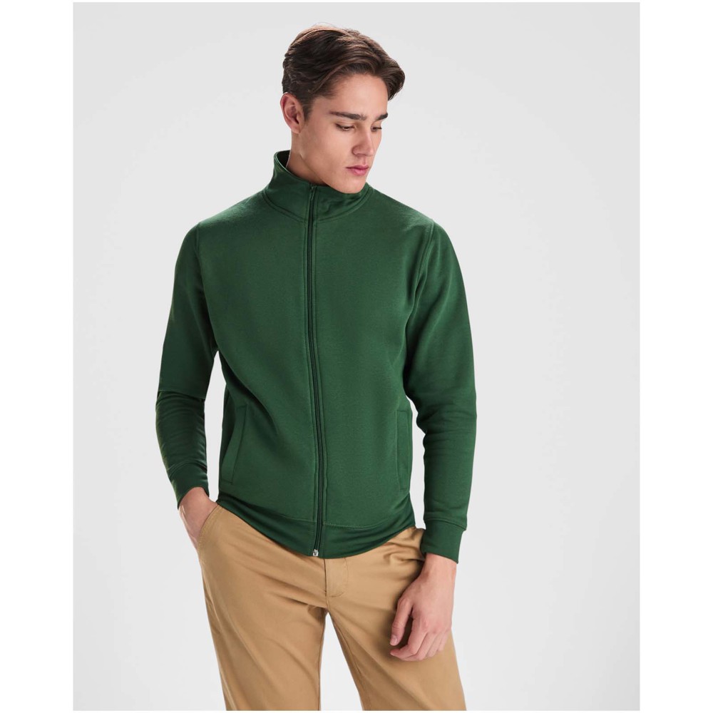 Ulan unisex sweater met volledige rits