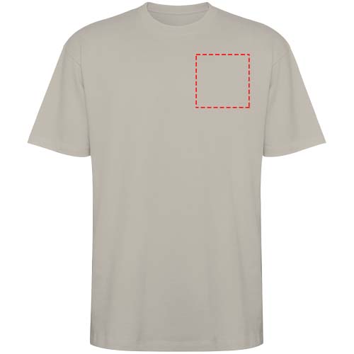 Bull oversized unisex T-shirt met korte mouwen