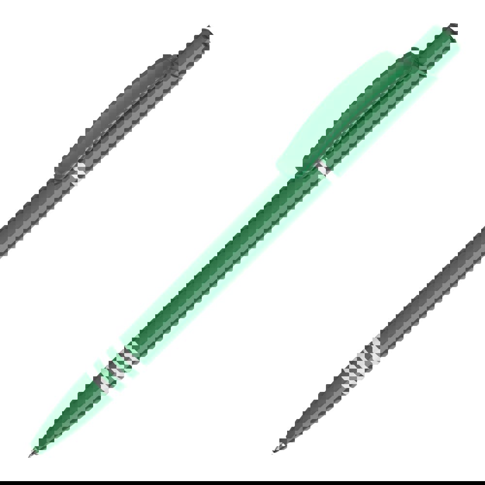 Balpen Tropic Colour hardcolour - voor bedrijven en relatiegeschenken - Donker Groen