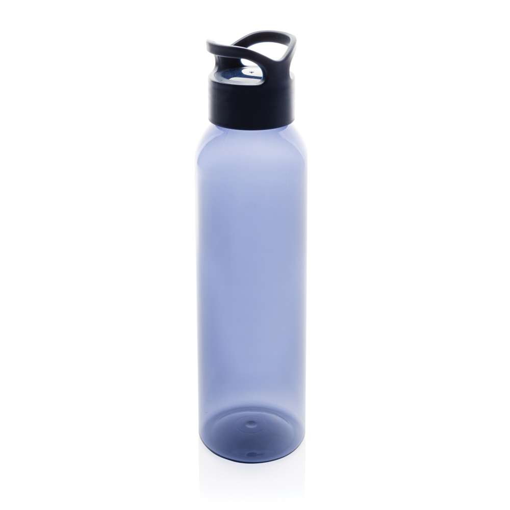 Oasis RCS Gerecyclede PET water fles 650 ml - met logo of onbedrukt bestellen - donkerblauw (± PMS 2767C)