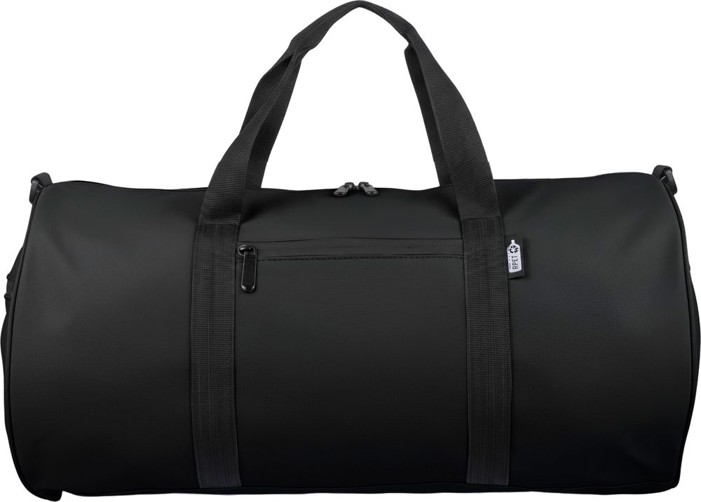 rPET (600D) sporttas Aisha - voor bedrijven en relatiegeschenken - Zwart