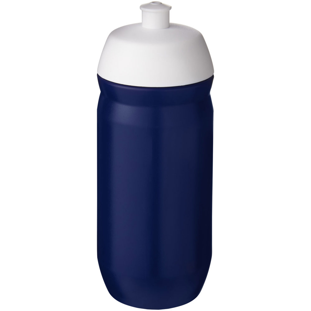 HydroFlex™ knijp knijpfles van 500 ml - voor bedrijven en relatiegeschenken - Wit, Blauw
