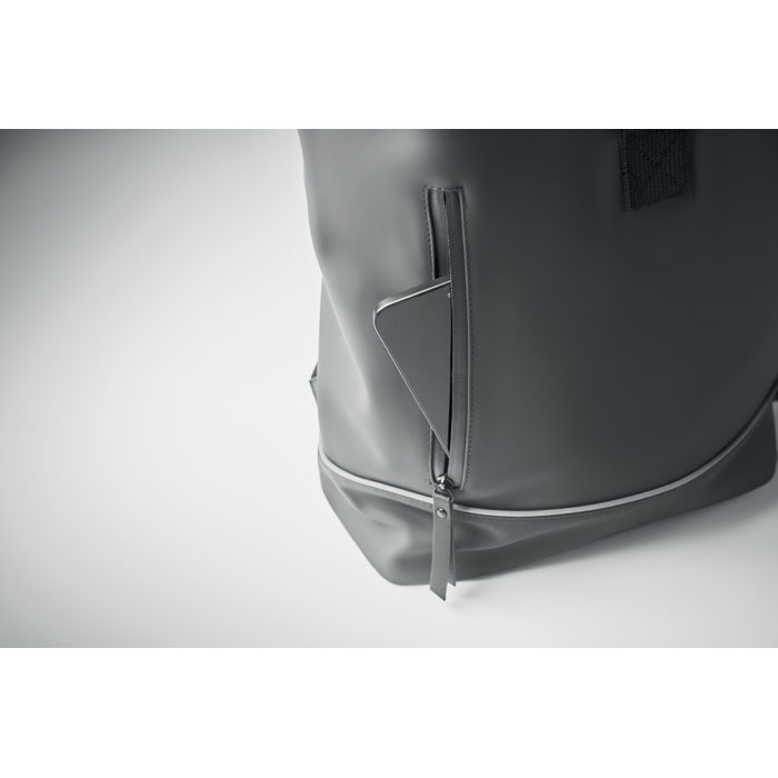 LAPTOSA - Laptop 15" rolltop PU rugzak