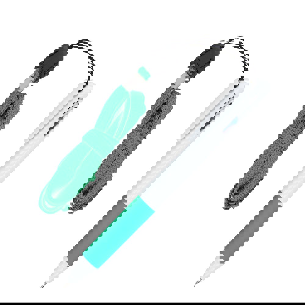 3-kleuren met met grip en keycord - voor bedrijven en relatiegeschenken - Wit / Groen