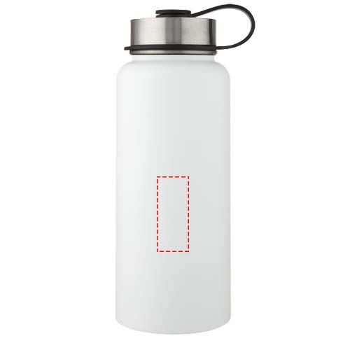 Supra 1 liter koper vacuüm geïsoleerde drinkfles met 2 deksels