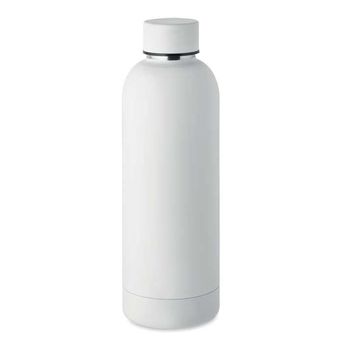 ATHENA - Gerecyclede RVS fles - met logo of onbedrukt bestellen - Wit