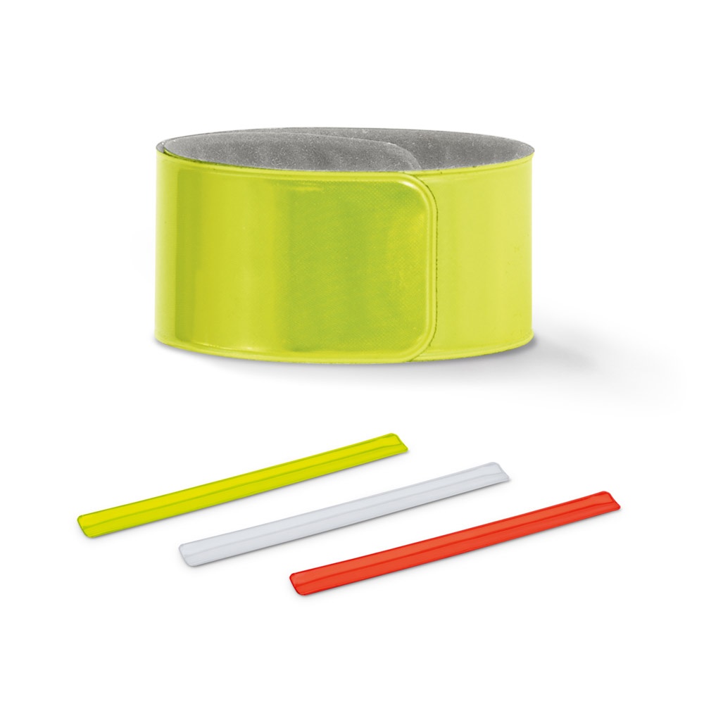 RAFAEL. Fluoriserende slap wrap - met logo of onbedrukt bestellen