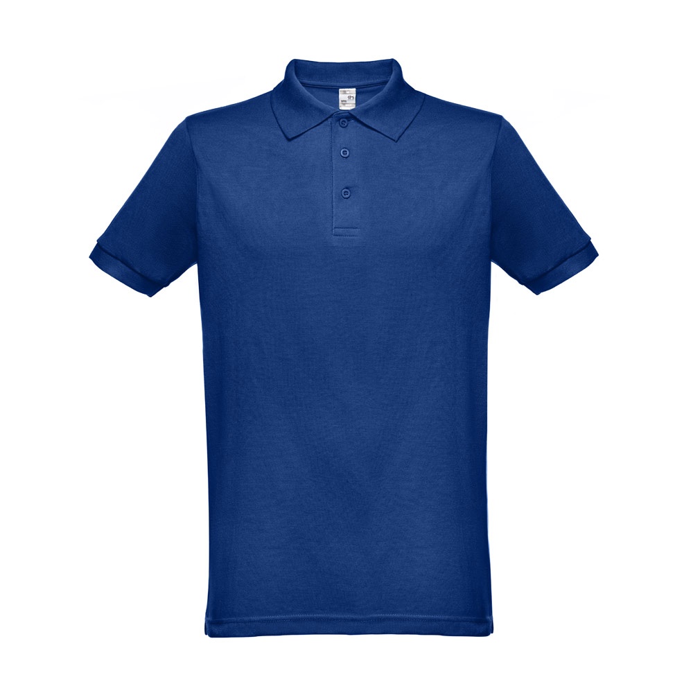 THC BERLIN. Herenpolo met korte mouwen - bedrukt of onbedrukt verkrijgbaar - Royal Blauw
