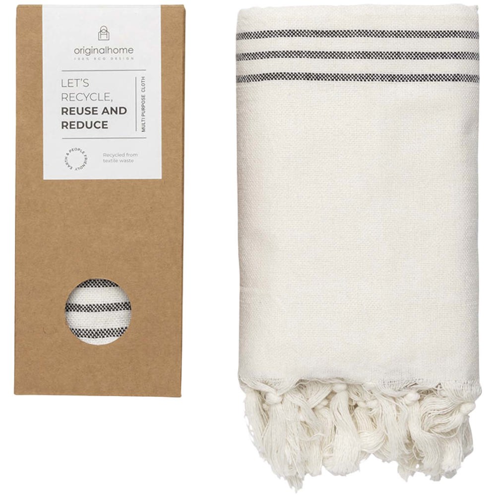 Originalhome gerecyclede doek - 85 x 175 cm - bedrukt of onbedrukt verkrijgbaar