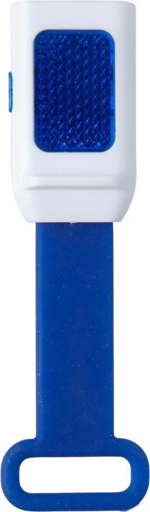 ABS fietslampje Duncan - met logo of onbedrukt bestellen - Blauw