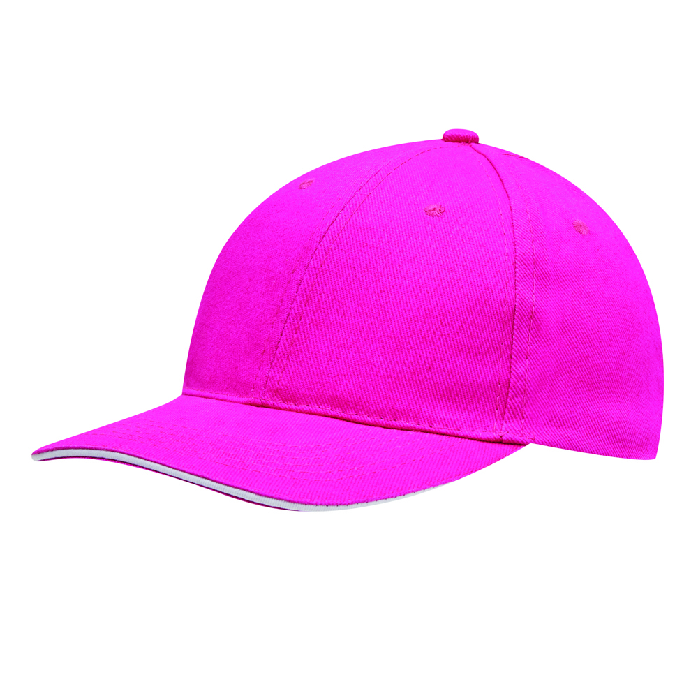 LIBERTY - 6 panel baseball cap - kopen of bedrukken - Roze