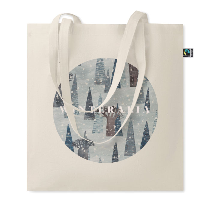 OSOLE+ - Fairtrade 180gr/m² katoenen tas - met logo of onbedrukt bestellen