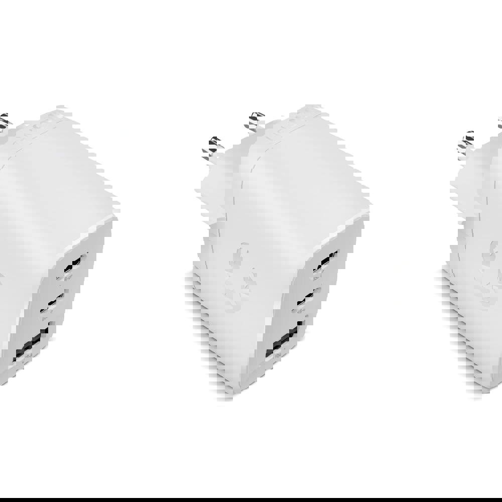 Fresh 'n Rebel 67W Laptop Snellader GaN USB-C &amp; USB-A - Licht Grijs