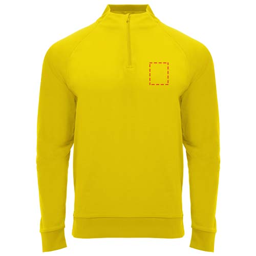 Epiro sweatshirt met lange mouwen en kwartrits voor kinderen
