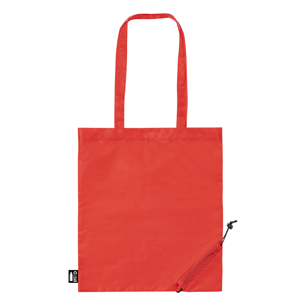 Berber - opvouwbare boodschappentas - met logo of onbedrukt bestellen - rood