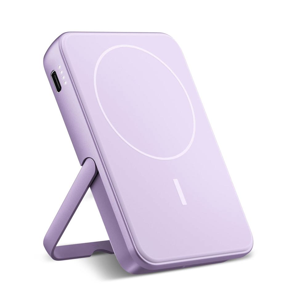2PBM5000| Fresh 'n Rebel Geschikt voor MagSafe Draadloze Powerbank 5000mAh - voor bedrijven en - Lila