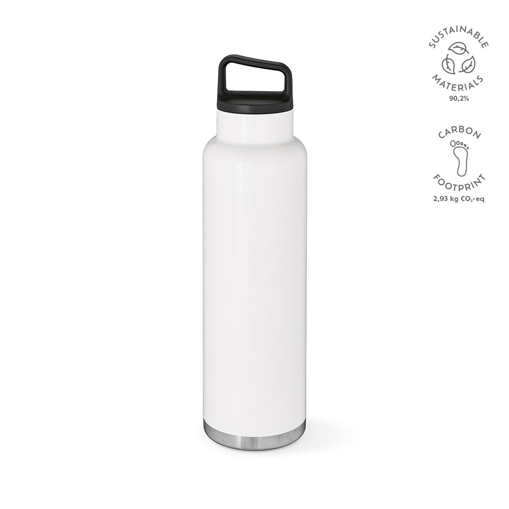 Zambezi 1500W fles gerecycled roestvrij staal 1620 ml - Wit - met logo of onbedrukt bestellen