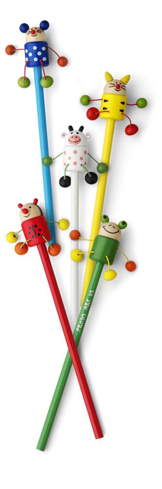 Houten potlood George - kopen of bedrukken - custom/multicolor