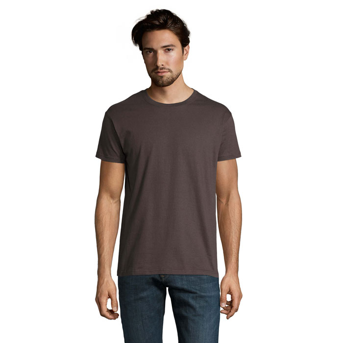 IMPERIAL - IMPERIAL MEN T-Shirt 190g - bedrukt of onbedrukt verkrijgbaar - Donker Grijs