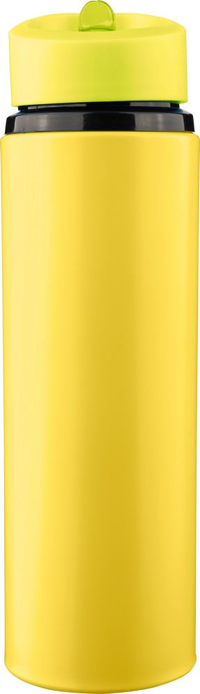 Gerecyclede RVS drinkfles (500 ml) Zeno - bedrukt of onbedrukt verkrijgbaar - Geel