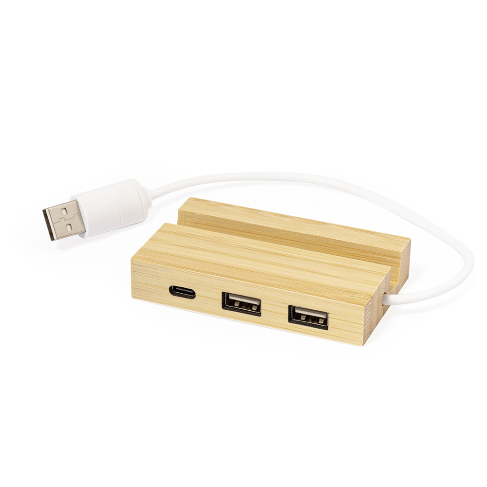 USB Hub Cirzo - bedrukt of onbedrukt verkrijgbaar