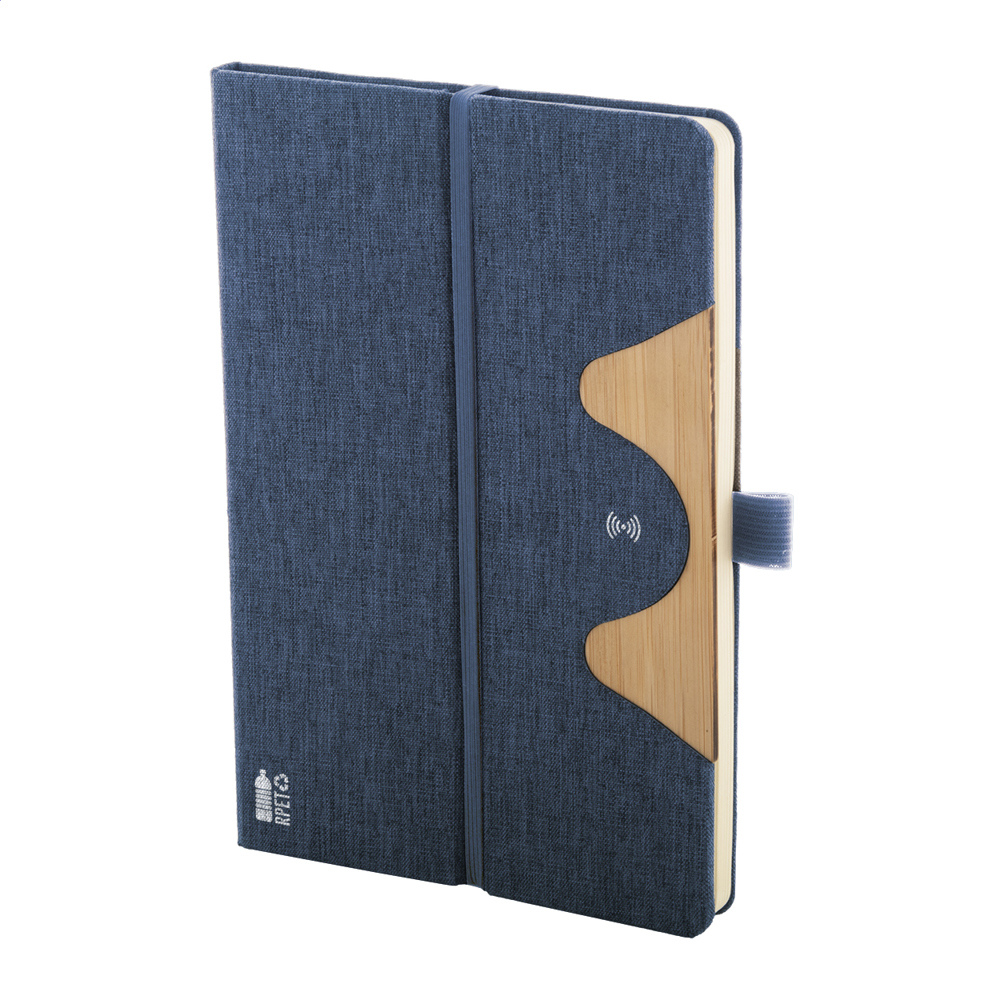 Chatom - RPET draadloze oplader notebook - kopen of bedrukken