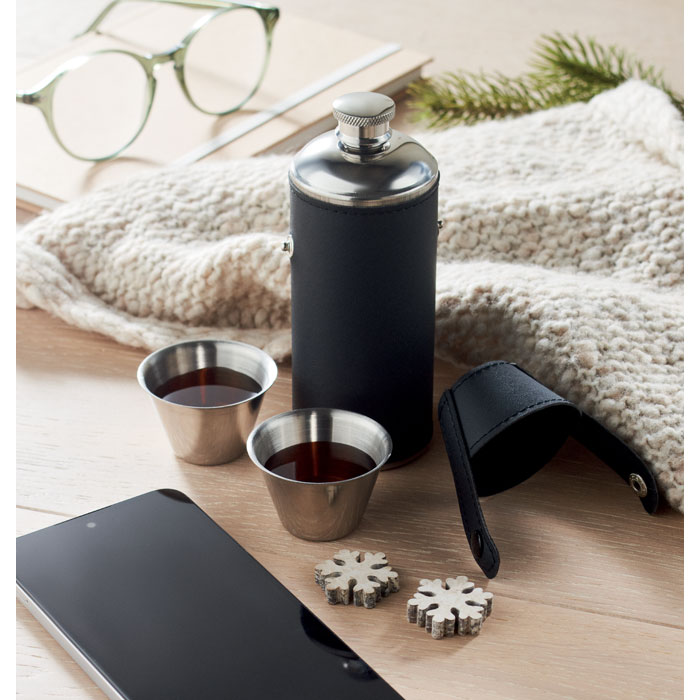 COCOON - Heupfles met shot cups - kopen of bedrukken