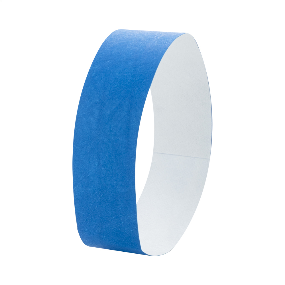 Wristvek - Tyvek polsbandjes (10 stuks) - voor bedrijven en relatiegeschenken - Blauw