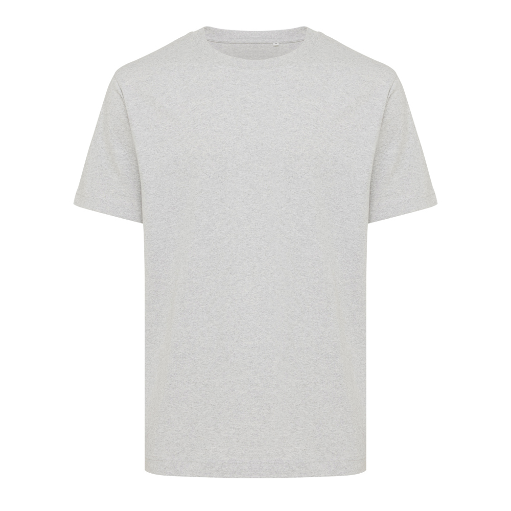 IQONIQ Kakadu relaxed gerecycled katoen t-shirt - met logo of onbedrukt bestellen - heather grey (± PMS heather grey)