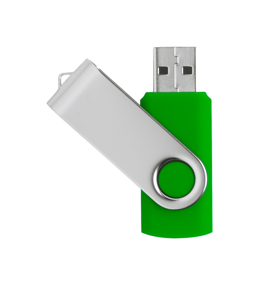 TwistDrive - USB-stick - kopen of bedrukken - 4GB-groen